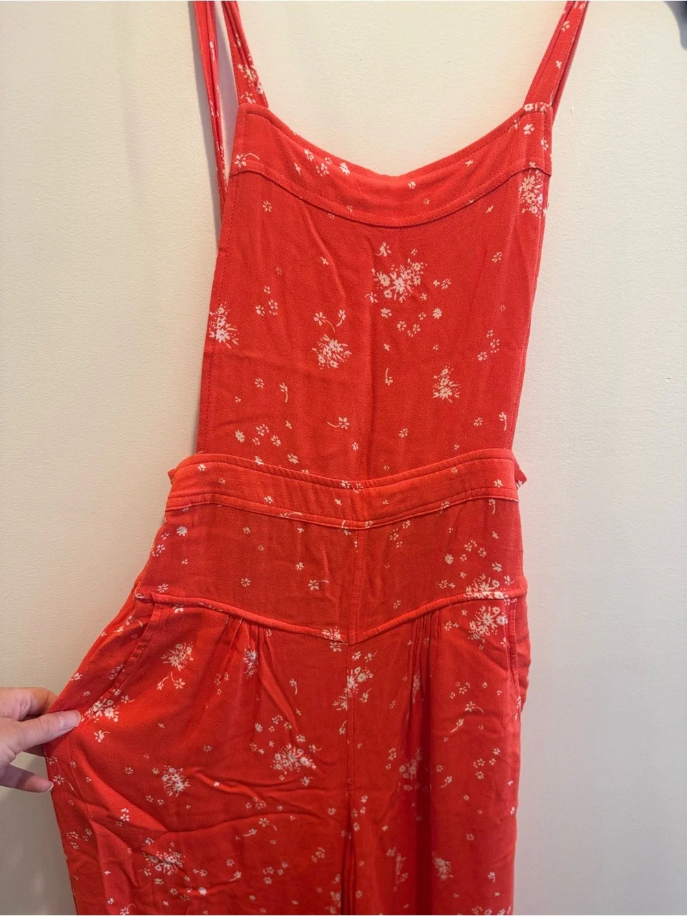 Free People Sweet In The Streets wide leg jumpsuit